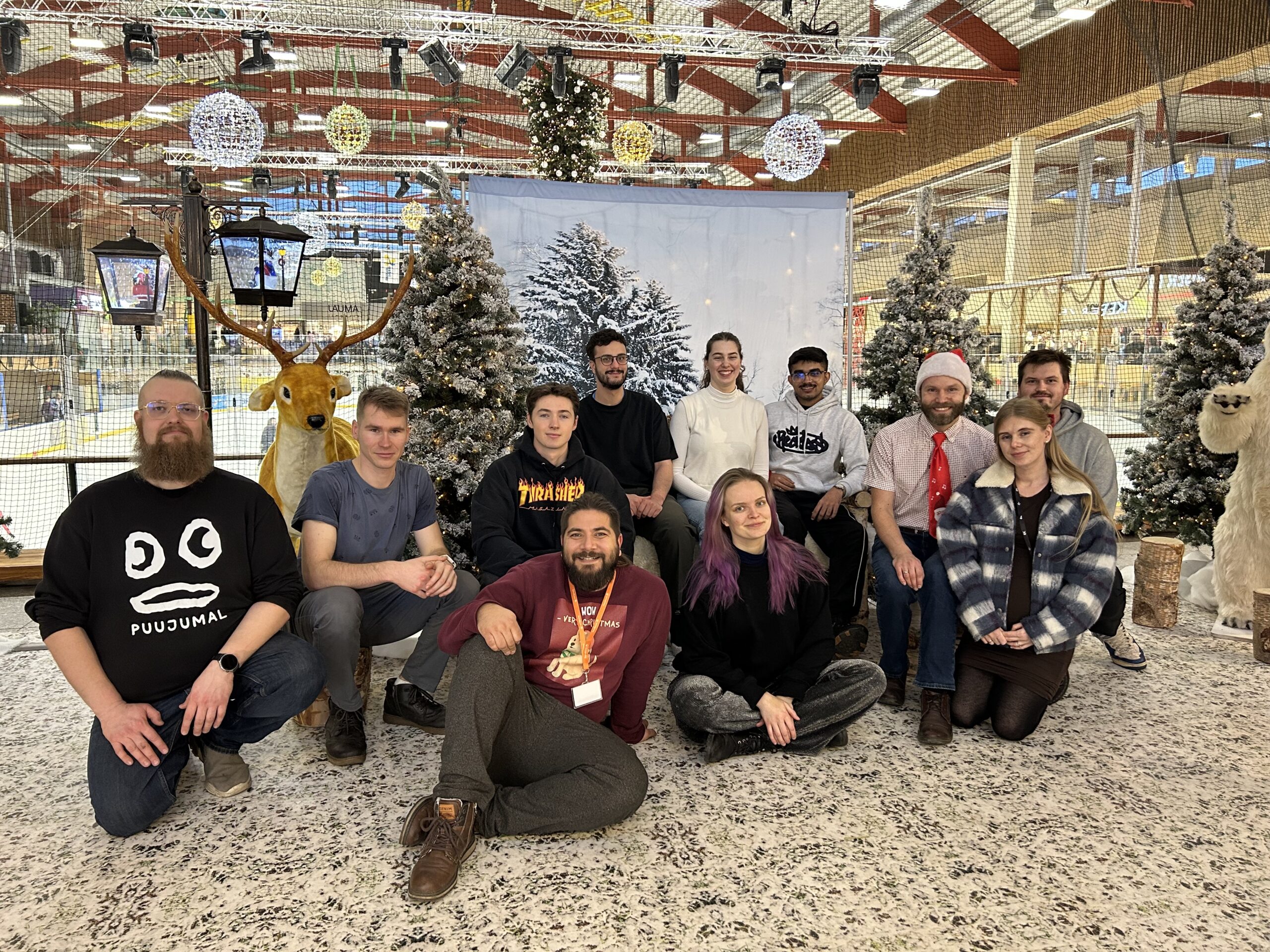 GaltTec team after skating